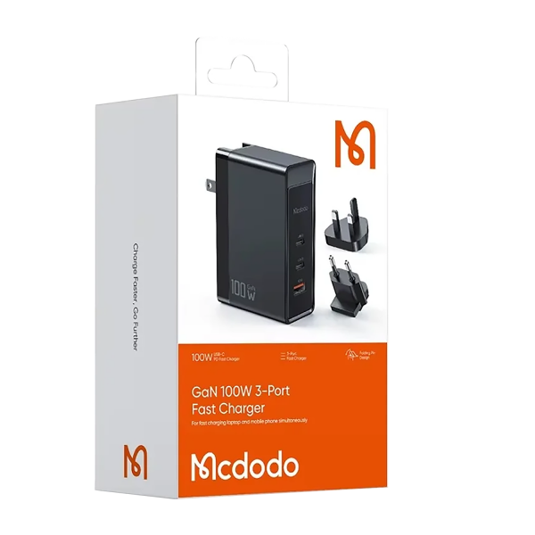 MCDODO Gan100W 3-Port Fast Charger Pro [CH-8101]