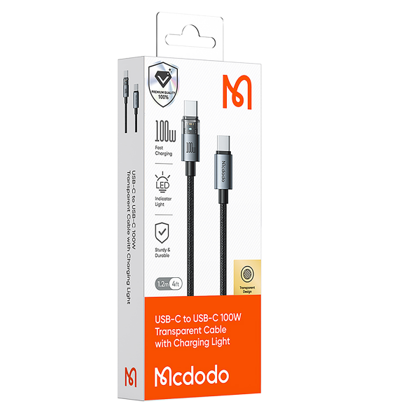 MCDODO USB-C To USB-C 100W Cable [CA-5580] [1.2M]